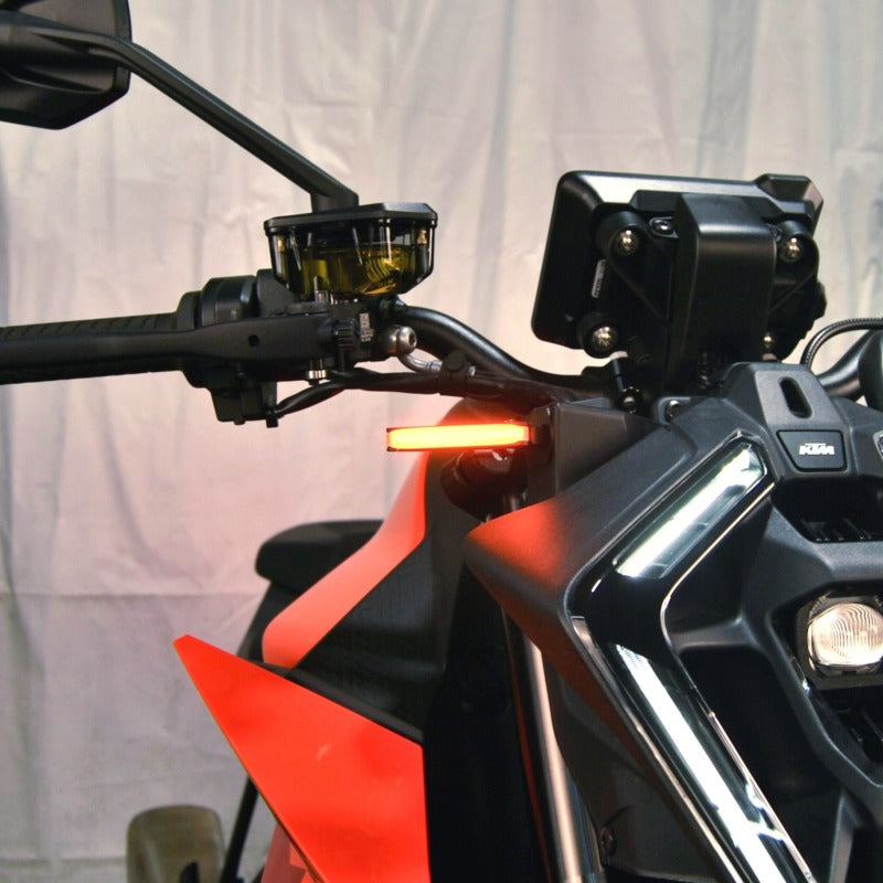 New Rage Cycles 24+ KTM 990 Duke 前側 方向燈｜990-FB-US