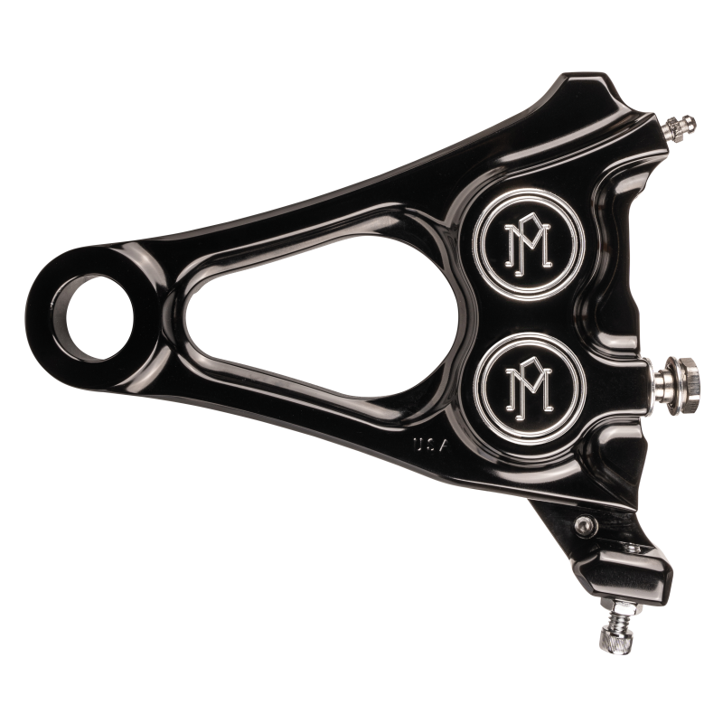 Performance Machine 後側 煞車 1 Pc 125x4R - 黑色切削面｜1256-0084-BM