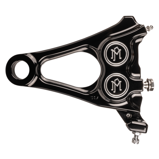 Performance Machine 後側 煞車 1 Pc 125x4R - 黑色切削面｜1256-0084-BM