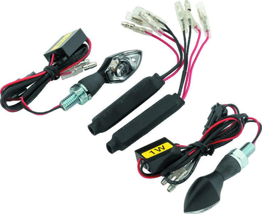 BikeMaster LED Micro Brite 一對 - 黑色｜266237