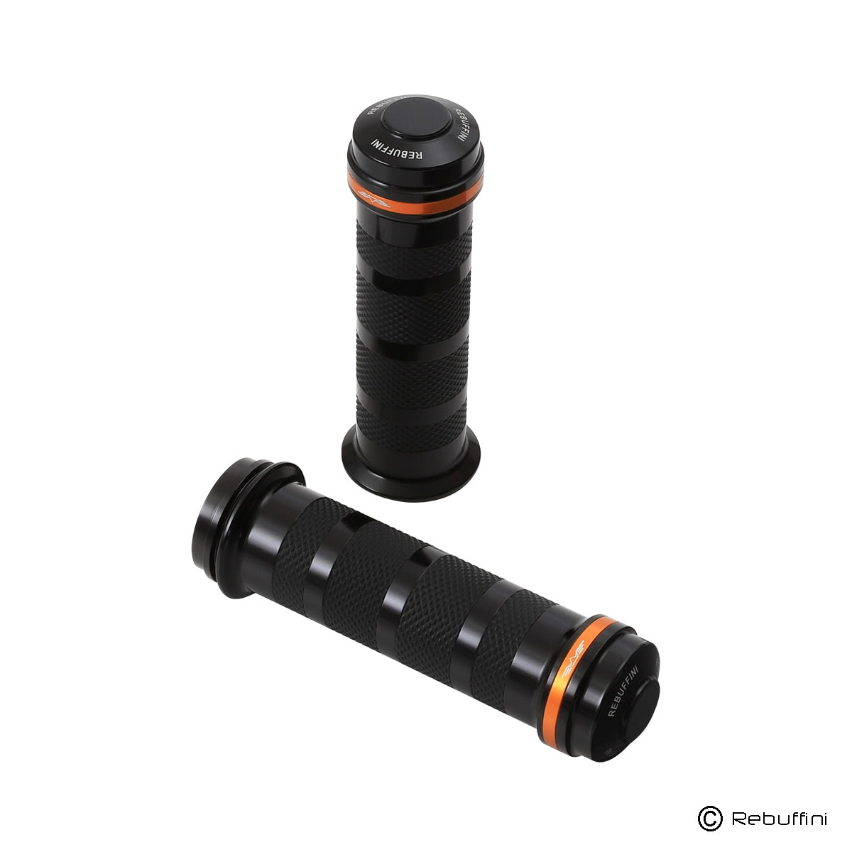 Rebuffini Performance Wheelie TBW Grips | 000702 Series / 黑／橘