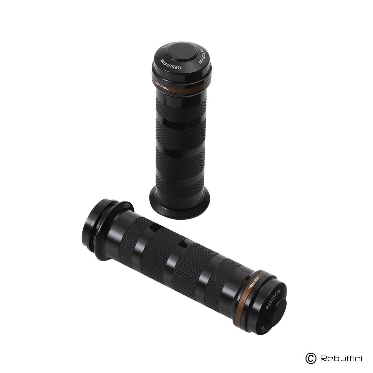 Rebuffini Performance Wheelie TBW Grips | 000702 Series / 黑／霧面古銅