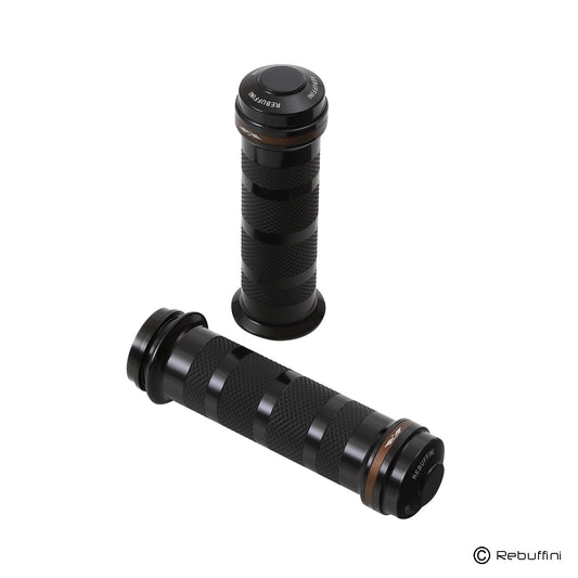 Rebuffini Performance Wheelie TBW Grips | 000702 Series / 黑／霧面古銅
