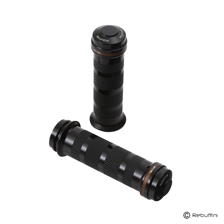 Rebuffini Performance Wheelie TBW Grips | 000702 Series / 黑／霧面古銅