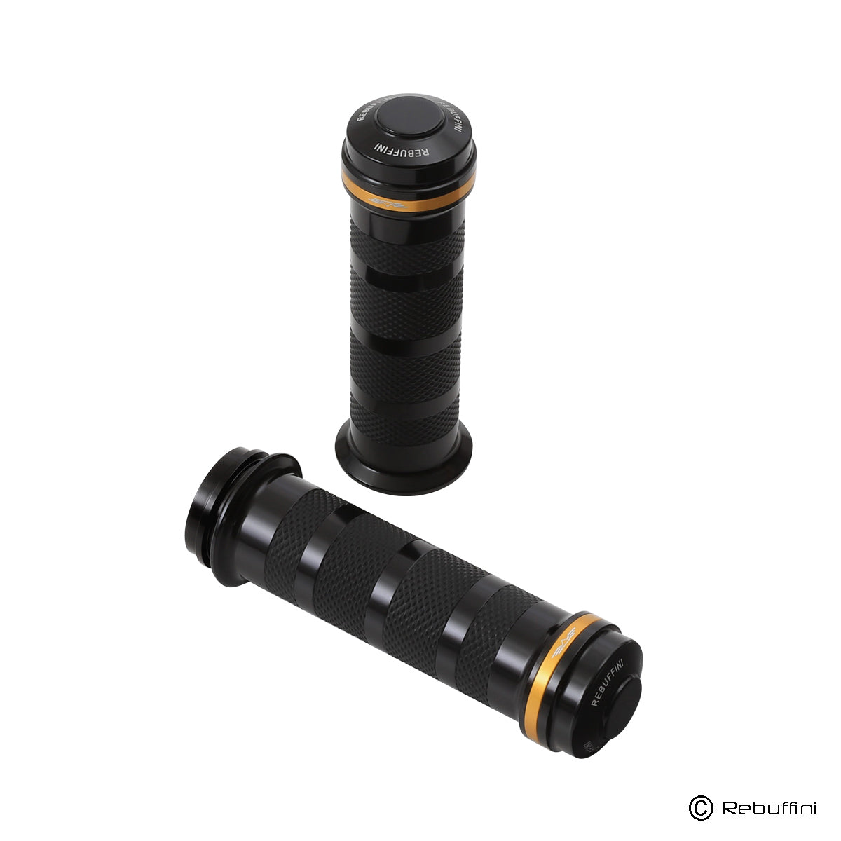 Rebuffini Performance Wheelie TBW Grips | 000702 Series / 黑／金
