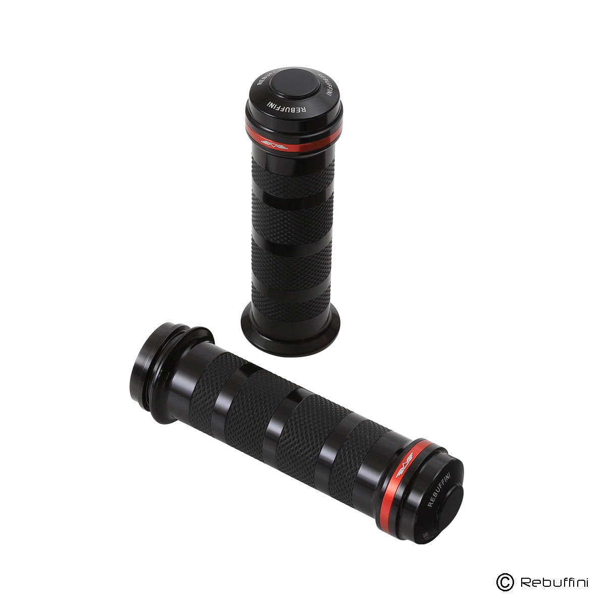 Rebuffini Performance Wheelie TBW Grips | 000702 Series / 黑／紅