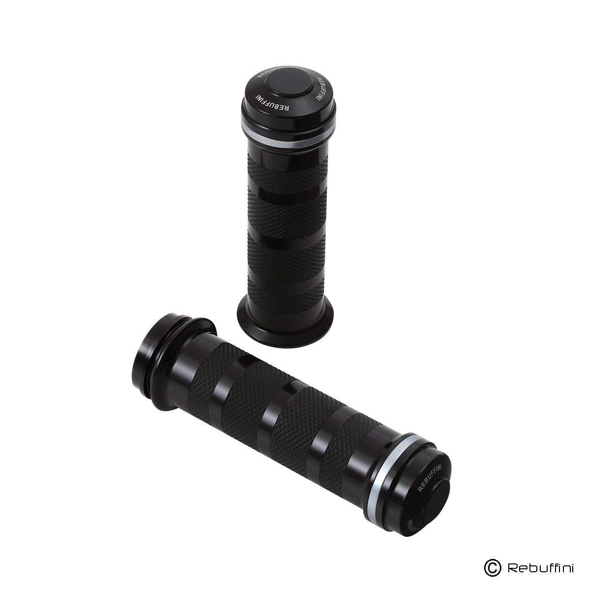Rebuffini Performance Wheelie TBW Grips | 000702 Series / 黑／鈦灰