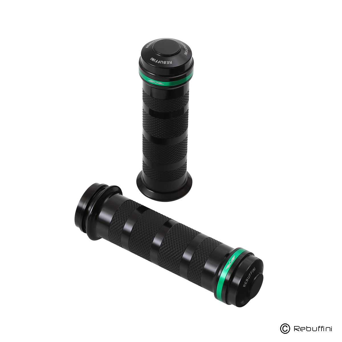 Rebuffini Performance Wheelie TBW Grips | 000702 Series / 黑／綠