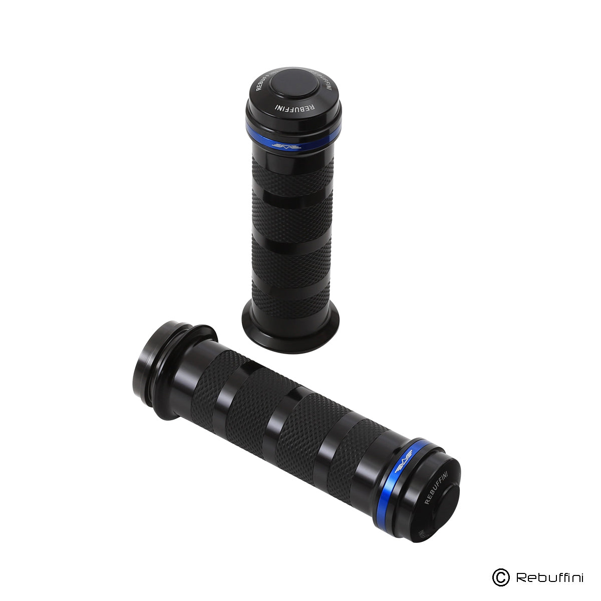 Rebuffini Performance Wheelie TBW Grips | 000702 Series / 黑／藍