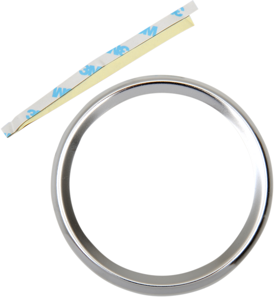 DRAG SPECIALTIES 2202-0059 Instrument Gauge Bezel - Chrome - 3" Diameter - DRG-2202-0059