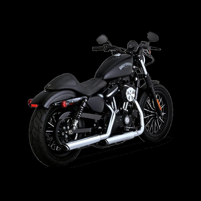 Vance & Hines Twin Slash 3 吋 PCX 鍍鉻尾段｜2014–2022 Sportster 16361