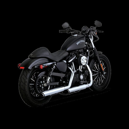 Vance & Hines Twin Slash 3 吋 PCX 鍍鉻尾段｜2014–2022 Sportster 16361