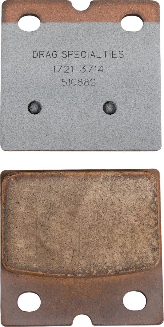 Drag Specialties Sintered Rear Brake Pads | Indian | 1721-3714