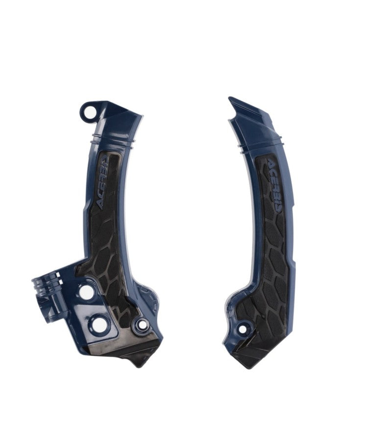 Acerbis 23+ Husqvarna FC/FX/ TC/ TXi/ FE/ TE 車架護蓋- X-握把 - 藍色/黑色｜2979601034