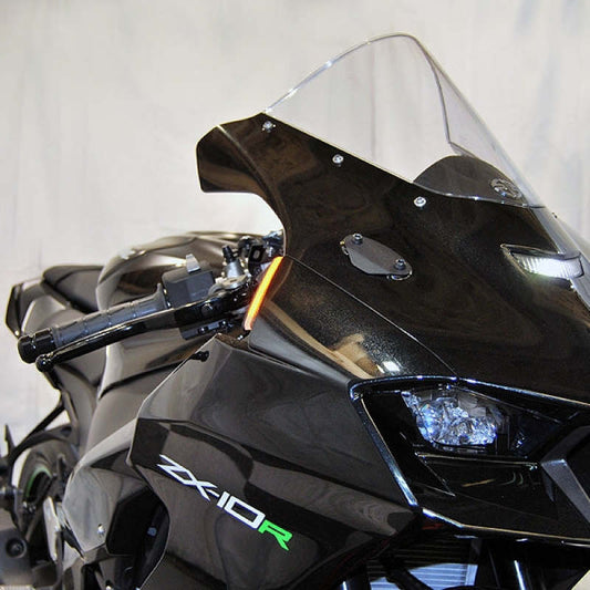 New Rage Cycles 20-25 Kawasaki ZX-10R 前側 方向燈｜ZX10-FS-20-BO