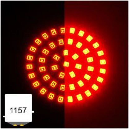 Letric Lighting 子彈型 替換燈芯 1157 H/L 紅色｜LLC-B7R