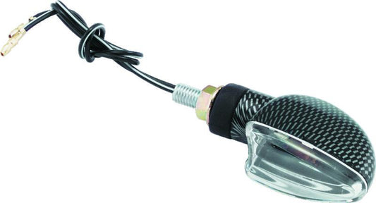 BikeMaster Ministalk Marker 燈 V-Shape Carbon/透明｜266008