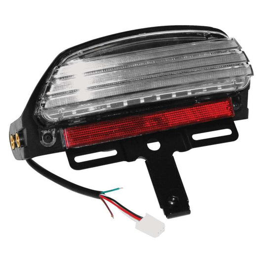 Letric Lighting Softail 替換用 LED 尾燈 透明｜LLC-STTL-CS
