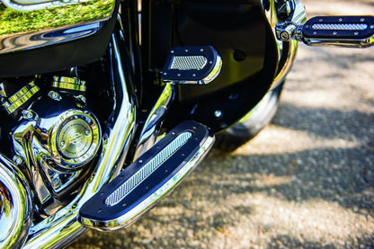 Kuryakyn Heavy Industry 煞車踏墊｜Harley-Davidson FL 車系・鍍鉻 7039