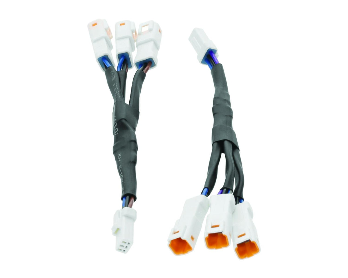 Kuryakyn Tracer Light Y-Connectors - 3-Pin / Pair | 2929
