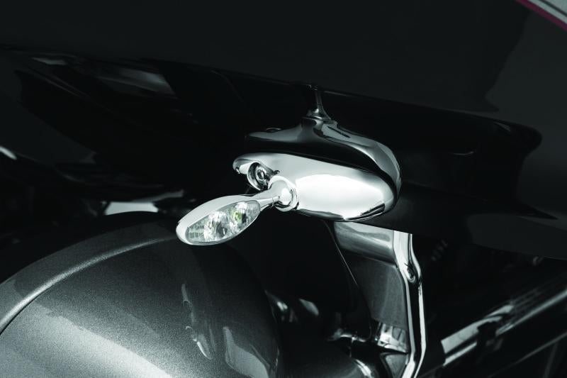 Kuryakyn Kuryakyn 前側 方向燈 固定座 鍍鉻｜2848