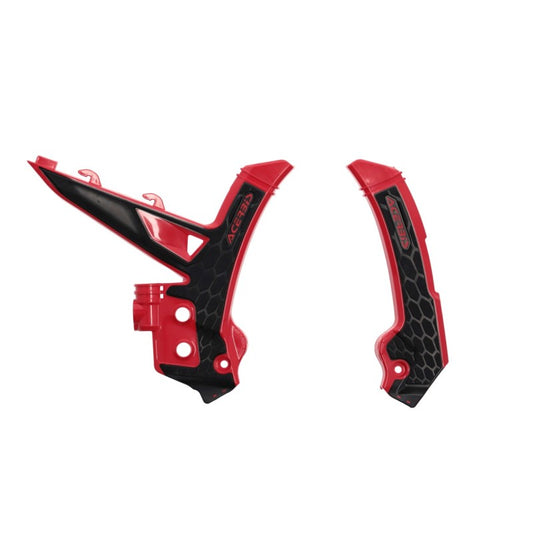 Acerbis 2024 GasGas MC/ MC-F/ EC/ EC-F/ EX250/300 EX-F 車架護蓋- X-握把 - 紅色/黑色｜2984761018