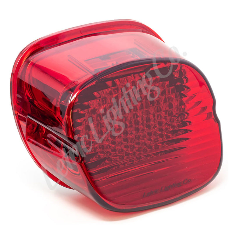 Letric Lighting 豪華款 Slantback LED 尾燈 紅色｜LLC-DS-R