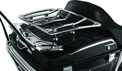 Kuryakyn Multi-Rack 鍍鉻可調式後箱行李架｜7159