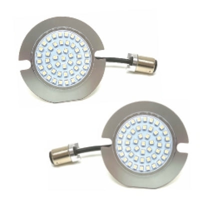 Letric Lighting 平面式 雙色切換燈芯 前側 1157 白／琥珀色｜LLC-FLI-7WAS