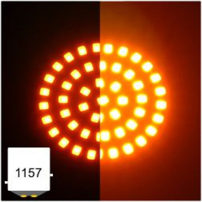 Letric Lighting 子彈型 替換燈芯 1157 H/L 琥珀色｜LLC-B7A