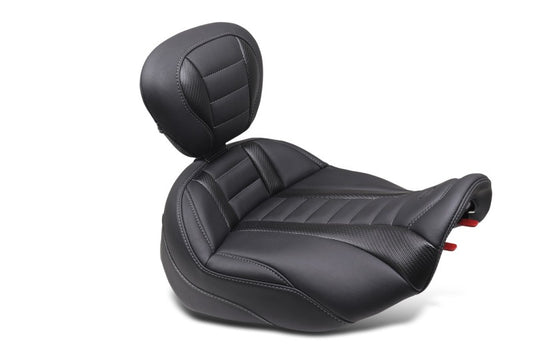 Mustang Seats 23-24 HD CVO Road Glide(ST), 2024 Rd Glide and Street Glide 豪華款 Touring Solo 座椅 - 黑色｜89401