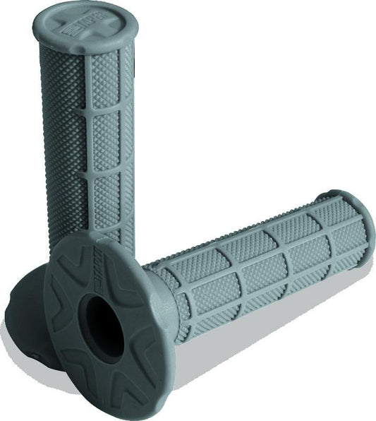 ProTaper Single Density 1/2 Waffle Grips - Soft Light Gray | 024833