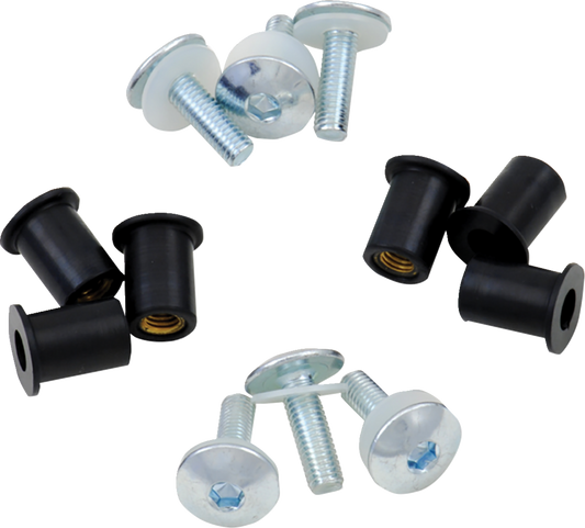 BOLT 2401-0600 Fastener Kit - Windscreen - 6 Pack - DRG-2401-0600