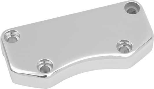 Drag Specialties DS-290651 Chrome Smooth Buffalo Handlebar Clamp - Main View