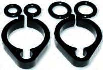 Drag Specialties 0658-0002 Clamps, Clutch Cable