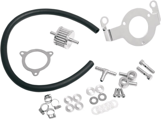 Drag Specialties BRACKET AC W/BRTR 08-14FL - DRG-1013-0036