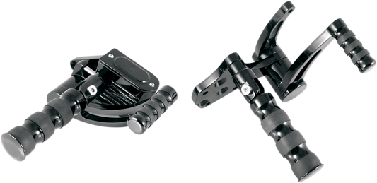 GMA Engineering by BDL Black Forward Controls for 1986–1999 Softail | 1622-0360