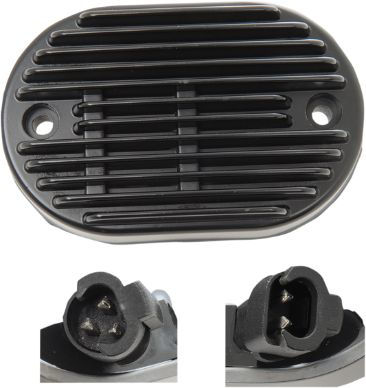 Drag Specialties DRG-2112-0810 REGULATOR FX/FLST 08-10BK