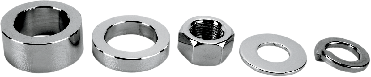 Colony 2509-6 Chrome Front Axle Spacer Kit - 2008-2013 Sportster - Main View
