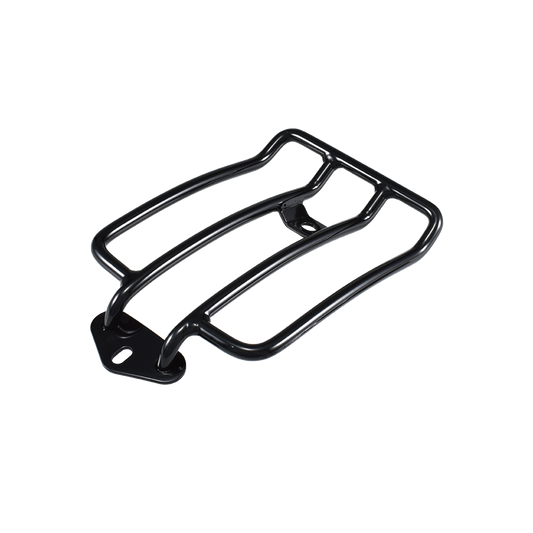 MotoTown Black Steel Solo-Seat Luggage Rack for 2004-2020 Sportster XL - FG-010013
