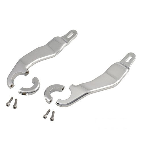 MotoTown Fairing Support Kit, Chrome for 2015-2021 FLTR