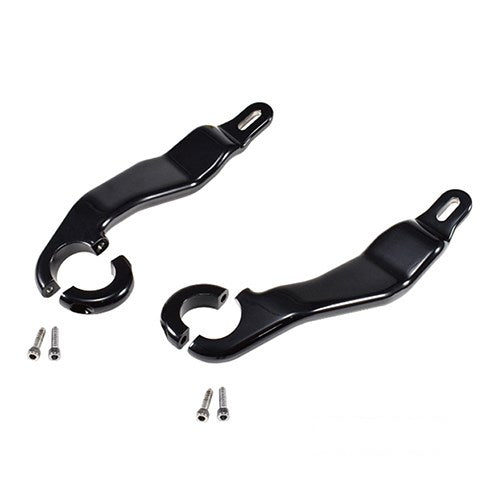 MotoTown Fairing Support Kit - Gloss Black, OEM 47200278 for 2015-2021 FLTR