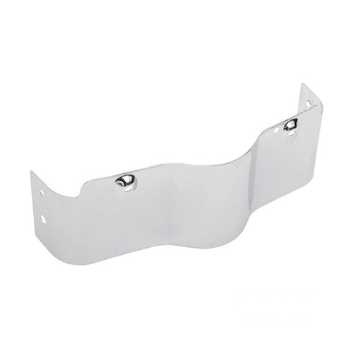 MotoTown Lower Outer Batwing Fairing Trim Skirt - Chrome for 1996-2013 FLT/Touring with Batwing fairing