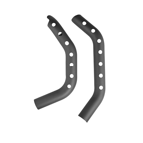 MotoTown Buckshot Exhaust Heat Shield Pair - Black for 2014-2020 Sportster XL