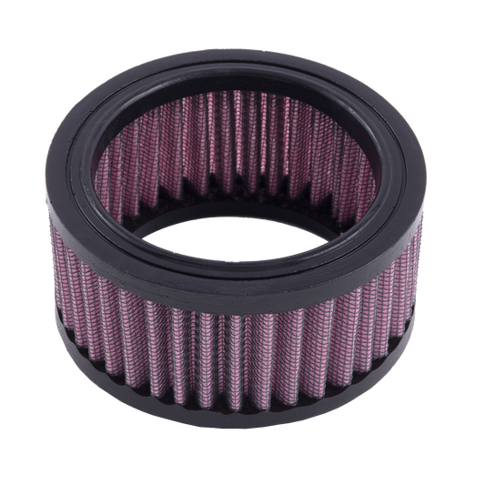 MotoTown 4 in. Round Washable Cotton-Gauze Air Filter Element (FG-040013)