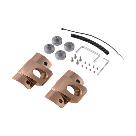 MotoTown Head Bolt Bridge, Smooth, Gold for 2004+ XL (FG-050063)
