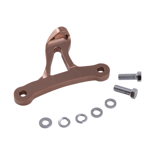 MotoTown Engine Mount Bracket, Front, Gold for 2004+ XL (FG-050069)
