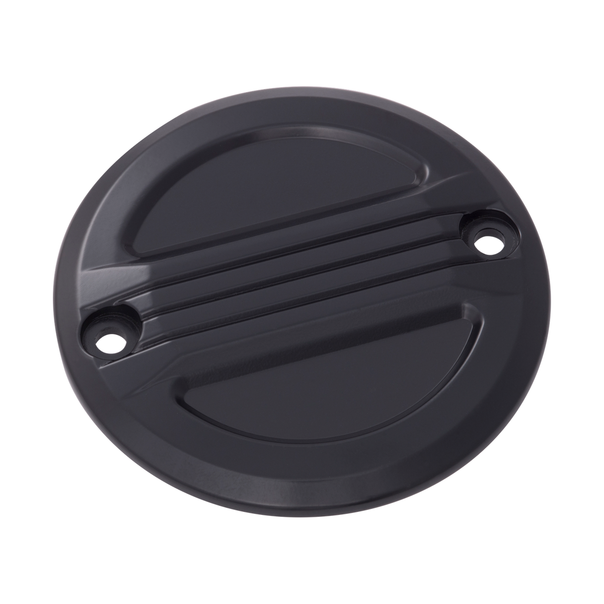 MotoTown 2-Hole Air Flow Ignition / Points Cover - Black for 2004+ Sportster XL (FG-050072)