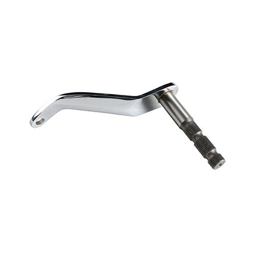 MotoTown Shifter Lever, Chrome, With Spline for all FL Softail 1990-2006