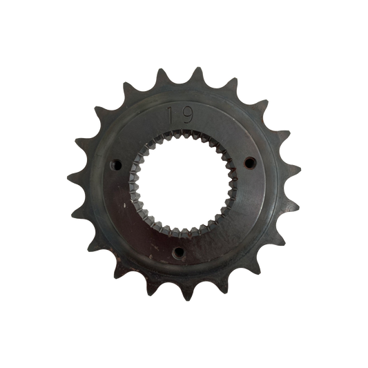 MotoTown 19-Tooth 530-Chain Transmission Mainshaft Sprocket for 5-Speed Sportster XL (FG-060172)